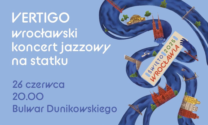 Święto Wrocławia: Vertigo wrocławski koncert jazzowy na statku